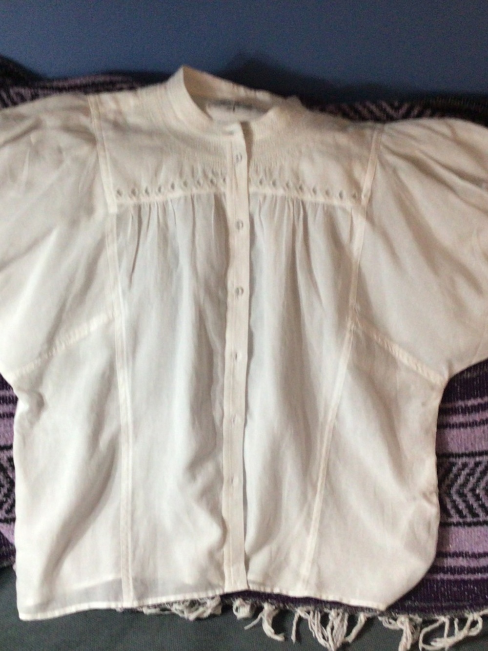 Madewell white blouse